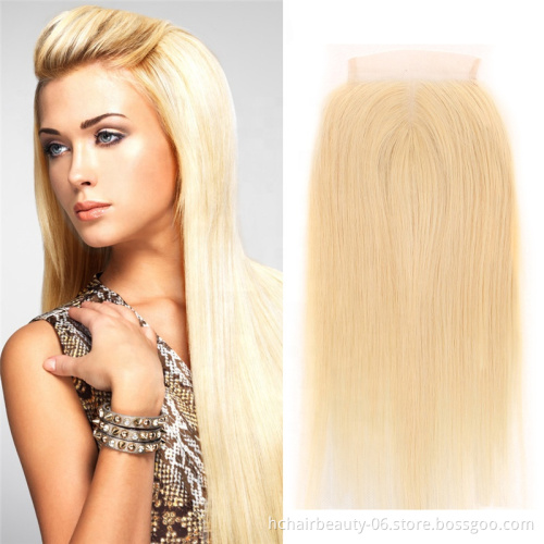 Cheap Natural Color 613 Straight Curly Body Deep Water Weave 100% Human Hair Closure and Frontal Extensions